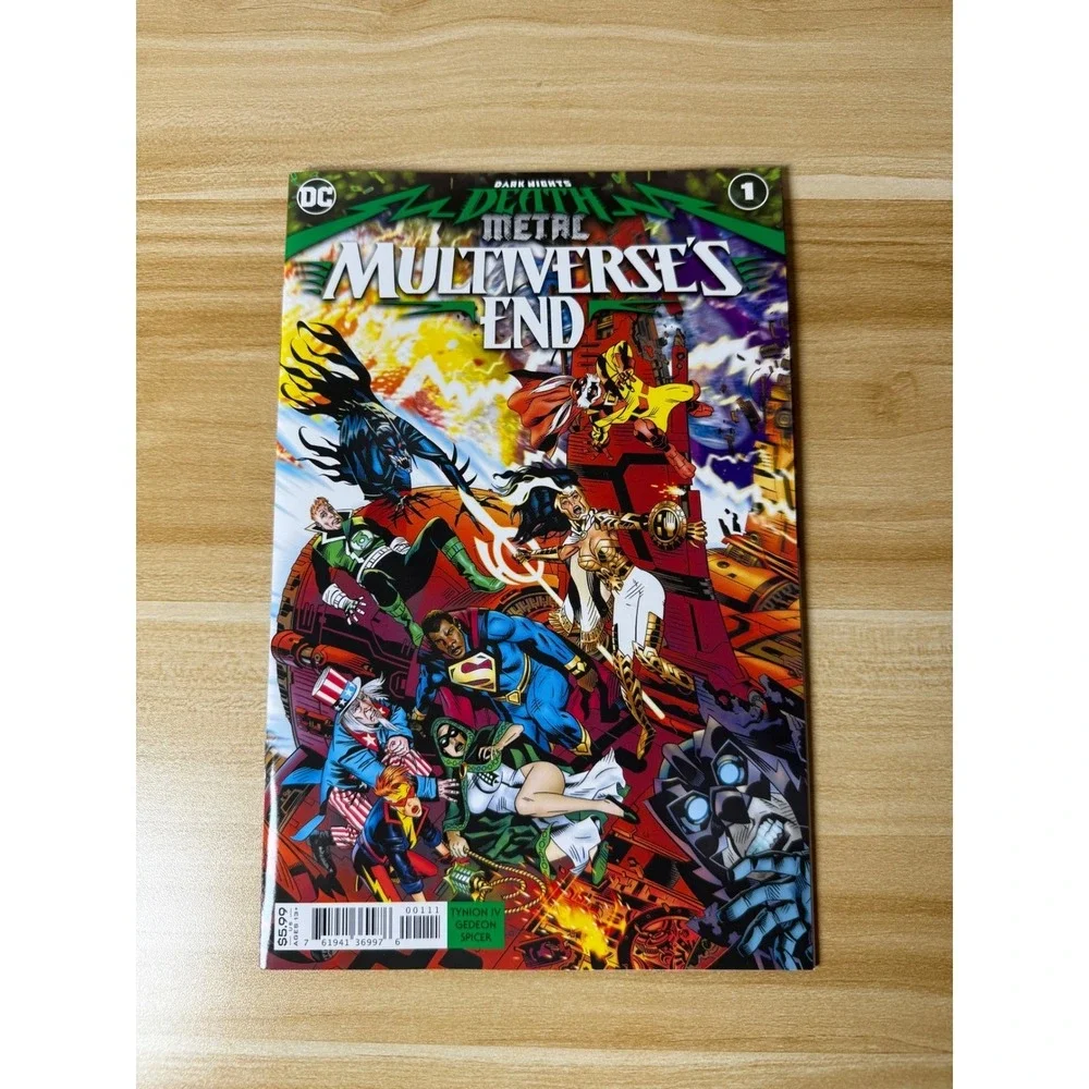 Dark Nights Metal Multiverses End #1 Comic Book Wonder Woman 1984